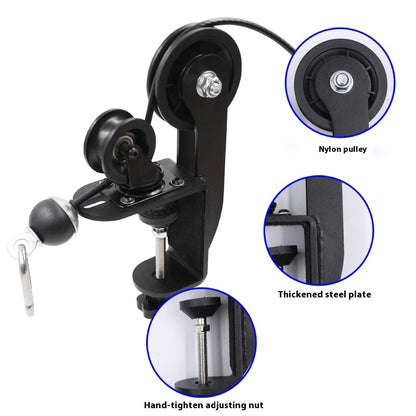 Arm Muscle Training Desktop Pulley Machine Fitness Forearm Strength Training Equipment